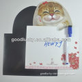 Lovely cartoon cat magnetic writing board
